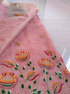 Pure Organza Designer Saree