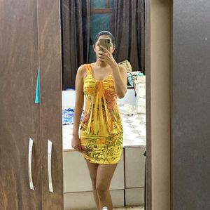 Vintage Floral Mini Dress