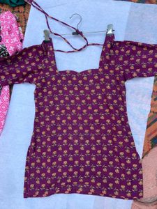 like Floral Print short kurti