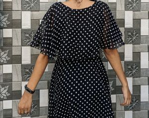 Women Polka Dot Dress