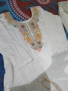 Embroidery Suit Set