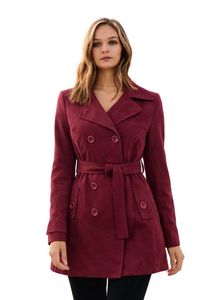 Women’s Maroon Winter Coat |