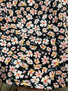 Only Brand Floral crop top
