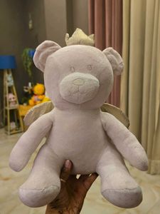 Crowned Angle Teddy Bear Plush