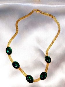 A Green Stone Jewelry Set For Luck &amp; Prosperity.