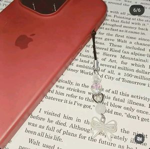 Cute Beaded Phone Charm 💜🎀