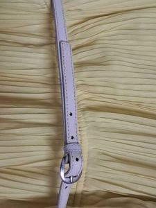 Pleated Dress With Inner Lining