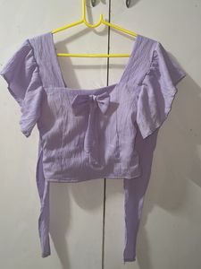 Cute Lavender Top