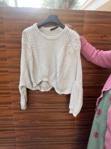 Cozy Knit Cropped Sweater