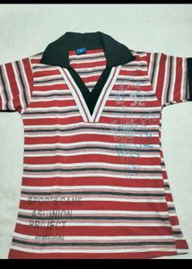 Striped Zip-Up Hoodie
