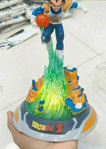 Vegeta Action Figure Statue With Light