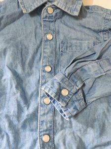 Denim Kids Unisex Shirt (6-12 Months )