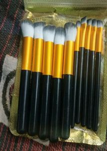 Makeup Brushes Pack Of 10 Brush