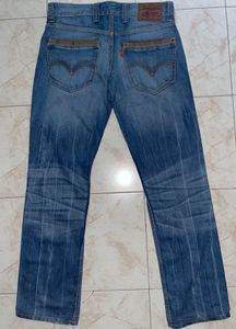 Vintage Wash Denim Jeans