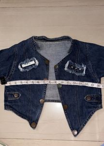 Cropped Denim Jacket