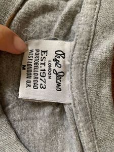 Gray Pepe Jeans T-shirt