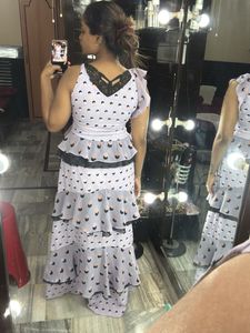 Tiered Ruffle Dress Long By
