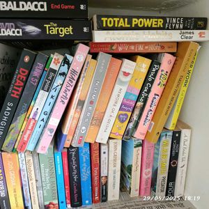 Assorted Book Collection: Novels and Non-Fiction