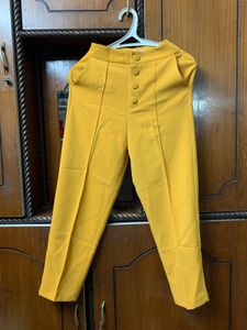 Mustard Yellow Trousers