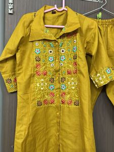 Full heavyEmbroidered  totally new Kurta Set