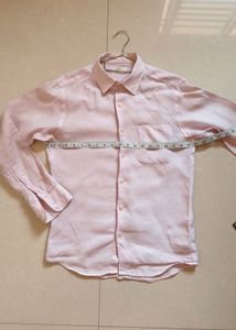 Uniqlo Light Pink linen shirt