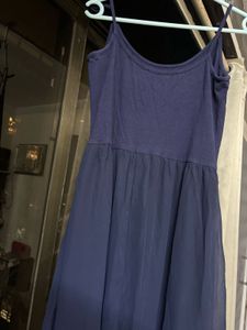 Elegant Navy Maxi Dress