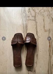 Brown Flat Sandals