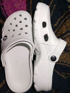 Crocs White Clogs...
