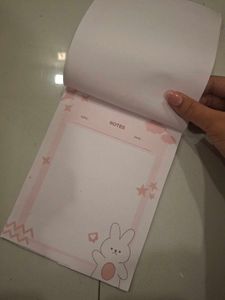 Pink Notepad for NOTES
