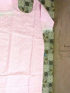 Sequence Work Mein Chicken Cotton Ka Kurta