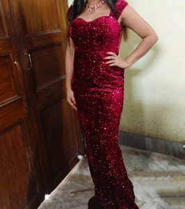 Savana Sequin Party Gown