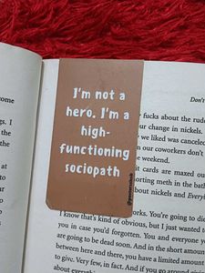 The Subtle Art of Not Giving a F*ck With Bookmark