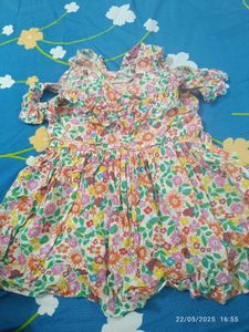 (Combo Of 2)2-4 Age Girl Frock/ Multicoloured