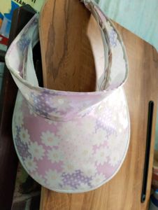 Floral Visor Hat Condition Good