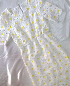 White Sunflower Top