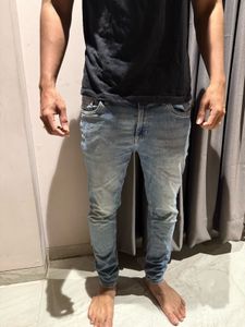 Light Wash Slim Fit Jeans
