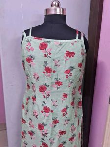 Floral Print Kurta plazzo Set of 2