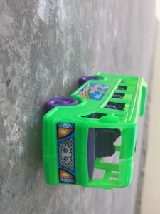 Toy Double Decker Bus green