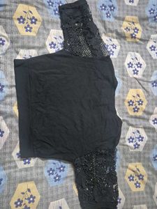 Lace Sleeve Top
