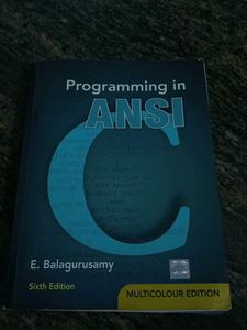 Programming In ANSI Book