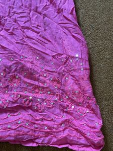 Pink Embellished Tunic Top