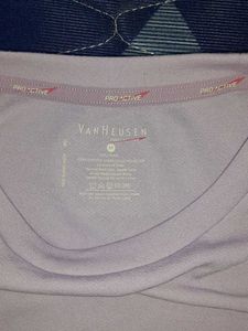 Van Huesen Pro Active Lavender T-shirt