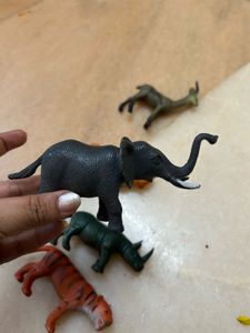 Plastic Animal Figure Set