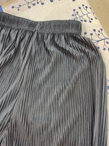 Grey Textured Palazzo/Pyjama