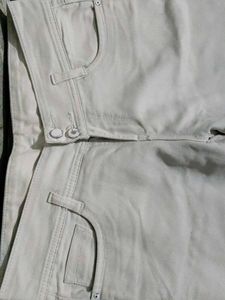 Beige Jeans Pants