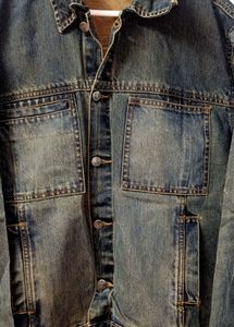 New Men Jacket With Heavy Denim Material