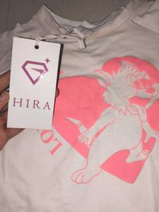 Cute Crop Graphic Tee