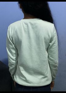 Mint Green Graphic Sweatshirt