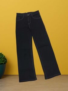 D@23 Size-26 Black Straight Leg Jeans