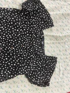 Polka Dot Shirt Blouse